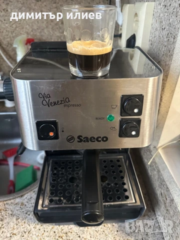 Кафемашина Saeco Via Venezia - Използвана, снимка 6 - Кафемашини - 51133948