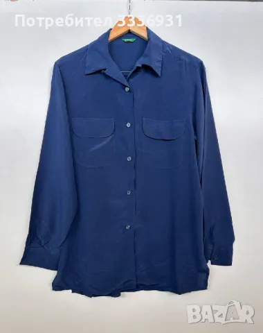 Копринена риза Benetton