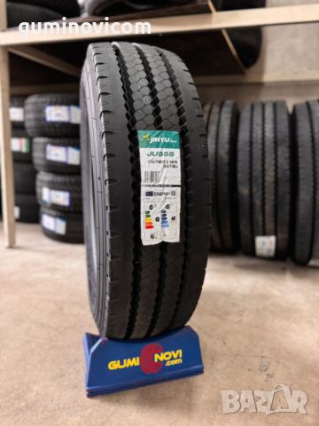 🚚 Предни тежкотоварни гуми 275/70R22.5 JINYU JU555 152/148, снимка 1 - Гуми и джанти - 46197418