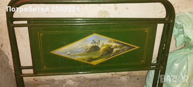 Старо легло, снимка 9 - Антикварни и старинни предмети - 53689591