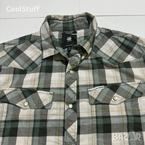Мъжка Риза G-Star Raw Размер XL, снимка 3 - Ризи - 53934012