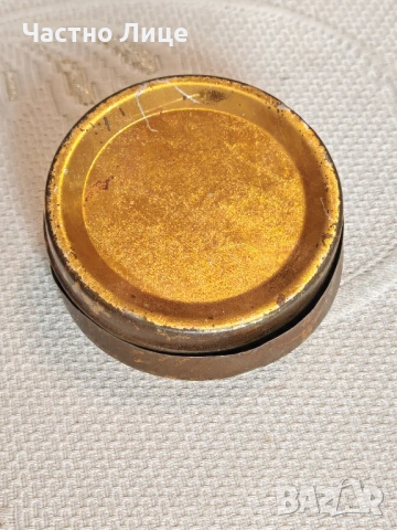 Супер Рядка Царска Кутийка на Фабрика Полякчиевъ София 1930те г Диаметър 65 мм. Отлично състояние, снимка 3 - Антикварни и старинни предмети - 54209538