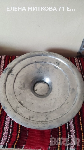 98-годишен меден съд за готвене или печене/тенджера/тава- калайдисан отвътре и отвън, снимка 6 - Антикварни и старинни предмети - 51679862