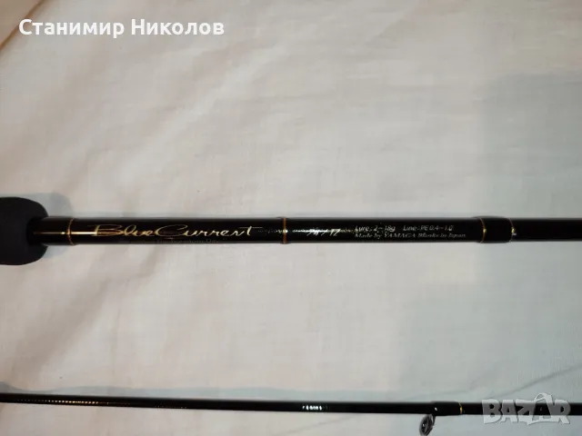 Спинингова въдица Yamaga Blanks Blue Current 74TZ Global + калъф за пренасяне, снимка 5 - Въдици - 49146180