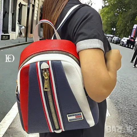 дамски раници  Шанел gucci louis vuitton versace tommy hilfiger , снимка 6 - Раници - 46840947