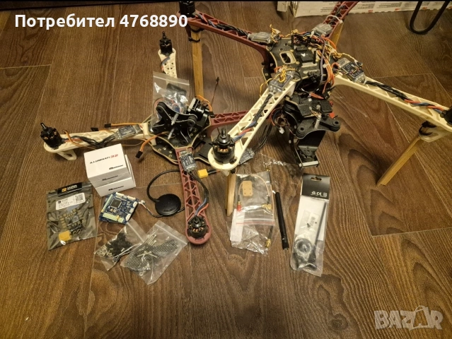 Лот RC части за дрон - нови и използвани