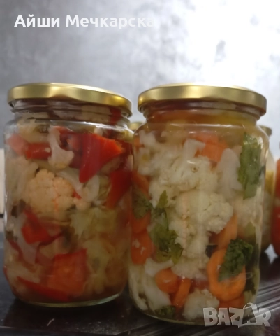 Предлагам нарязано кисело зеле, зелеви листа и туршии, снимка 6 - Други стоки за дома - 52293922