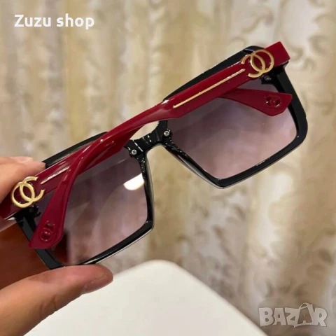 Слънчеви очила в два цвята - черни и червени, снимка 7 - Слънчеви и диоптрични очила - 51084693