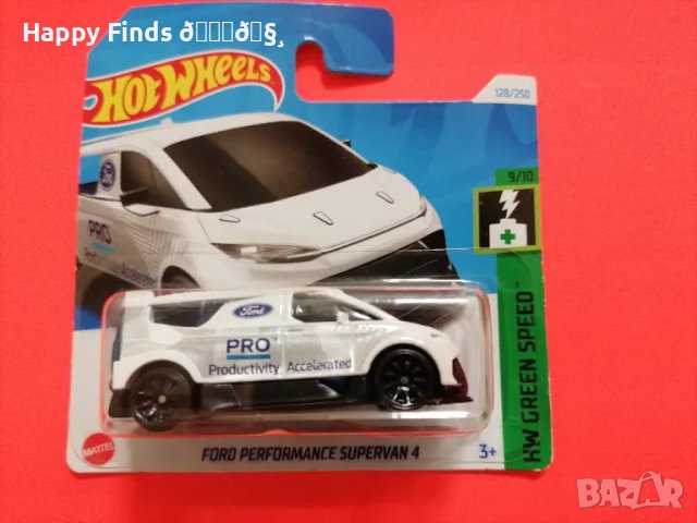 💕🧸  Hot Wheels Ford Performance Supervan 4 HW GREEN SPEED, снимка 2 - Колекции - 48175261