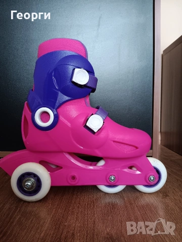 детски ролери,каска и наколенки, снимка 5 - Детски комплекти - 53663776