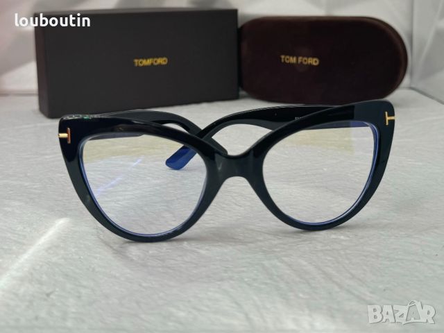 TOM FORD дамски диоптрични рамки очила за компютър котка, снимка 4 - Слънчеви и диоптрични очила - 45248899