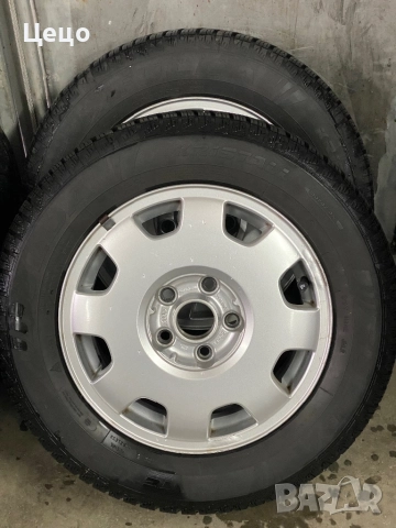 Джанти Ауди 15” 5х112 със зимни гуми 195/65/15, снимка 6 - Гуми и джанти - 51990710