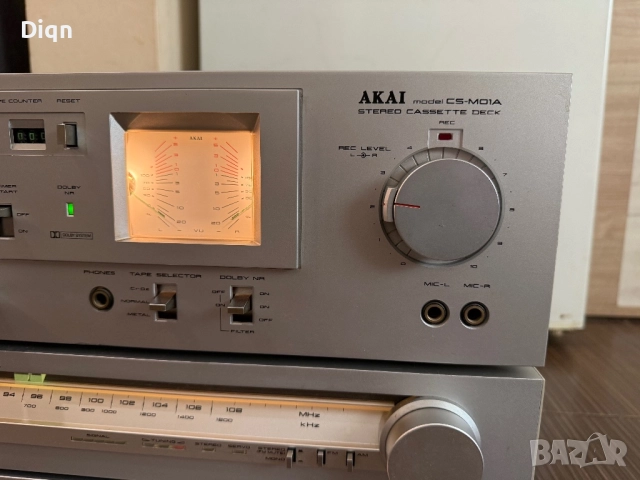 Акай Akai Стерео усилвател , Тунер , Дек , снимка 5 - Ресийвъри, усилватели, смесителни пултове - 51688014