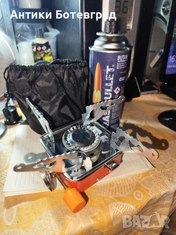 Къмпинг котлонче плюс газова бутилка , снимка 3 - Други стоки за дома - 52901464