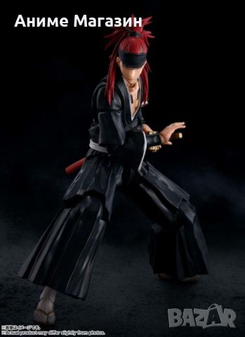 Аниме колекционерска Фигурка S.H.Figuarts Bleach Renji Abarai, снимка 2 - Колекции - 45366540