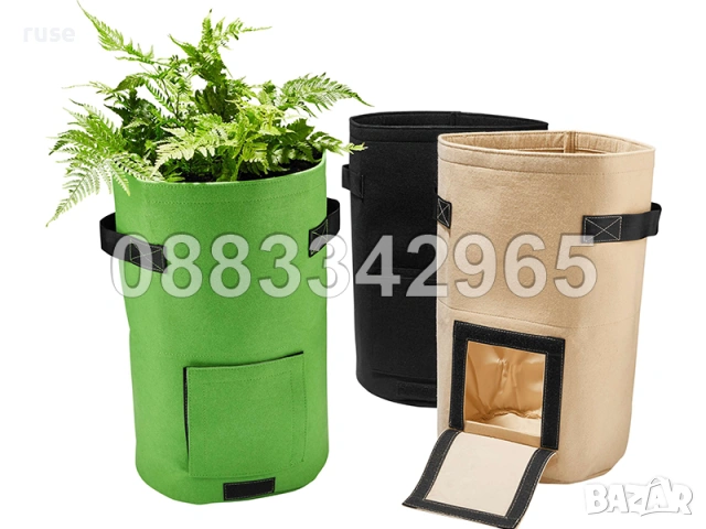 НОВО! Торби за засаждане на зеленчуци