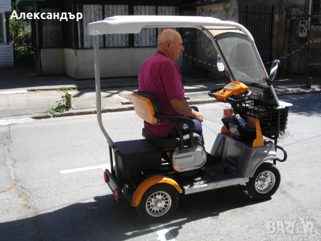 Електрическа четириколка с ПОКРИВ CARGO LUX, снимка 7 - Мотоциклети и мототехника - 50770677