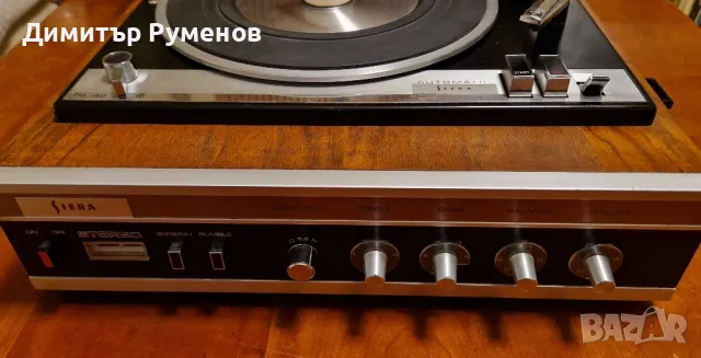 Грамофон Siera/Philips 22GF 446 vintage, снимка 9 - Грамофони - 48199111