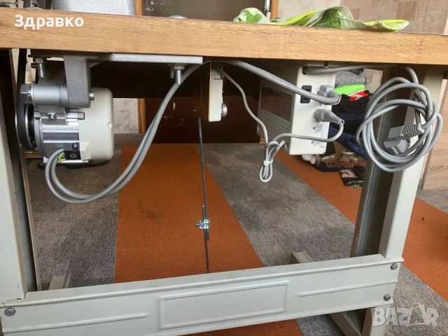 Altin Textima – здрава права шевна машина с нов мотор, снимка 6 - Други машини и части - 50772085