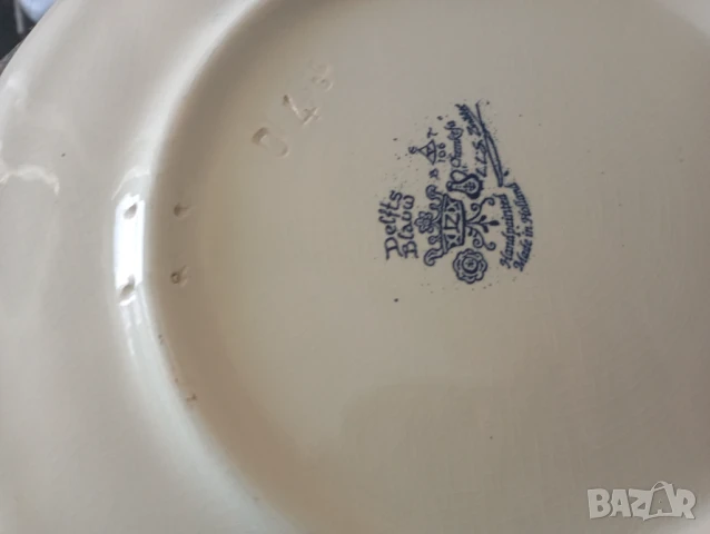 Декоративна чиния за стена блу делф, снимка 4 - Други ценни предмети - 50836352