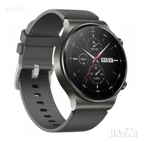 Кожена каишка Leather2 за Huawei Watch GT5 46mm, GT5 Pro 46mm, GT4 46mm, GT 4 46mm, снимка 3 - Калъфи, кейсове - 47503101