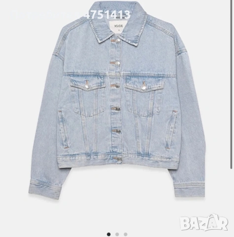 Дамско дънково яке