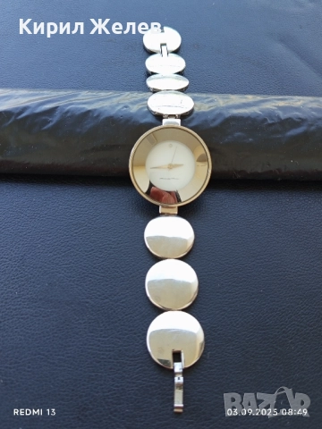 Елегантен дизайн дамски часовник Charles Delon кварц 26252, снимка 5 - Дамски - 51587381