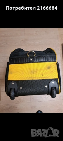 ПРОФЕСИОНАЛЕН САК ЗА ИНСТРУМЕТИ С КОЛЕЛА DeWALT,, снимка 4 - Куфари с инструменти - 53881055