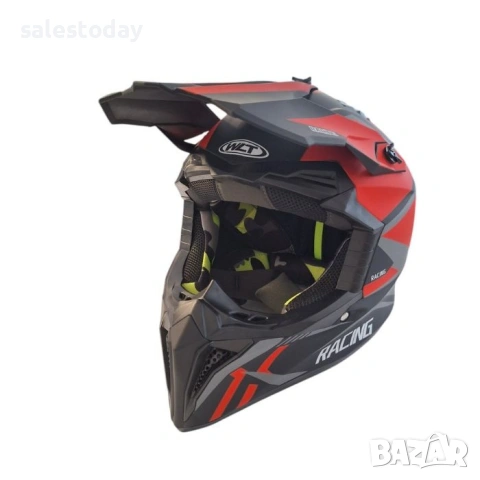 Кросова Каска за Мотокрос и Ендуро, Cross Helmet, снимка 5 - Аксесоари и консумативи - 53910048