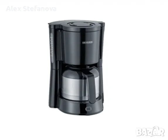 Severin, 1000 W, 1.25 L, черен - Филтър кафе машина, снимка 4 - Кафемашини - 48862473