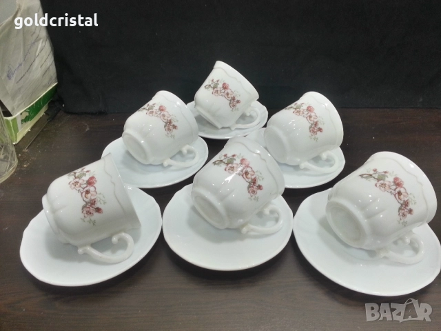 Френски аркопал чаши за чай 