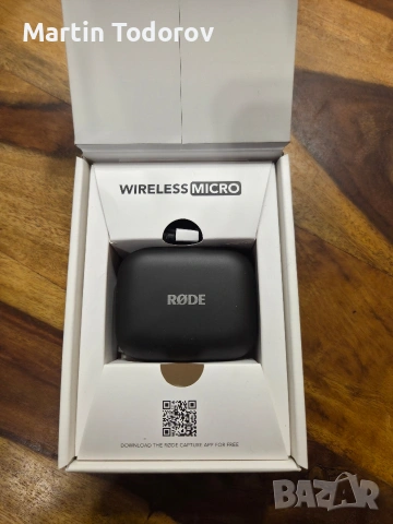 RODE Wireless Micro Микрофони, снимка 5 - Микрофони - 53676309
