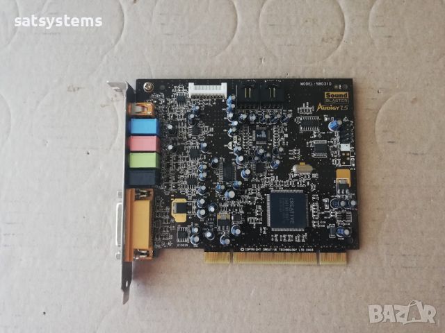 Звукова карта Creative Labs Sound Blaster SB0310 Audigy LS 5.1 PCI, снимка 1 - Други - 46518105