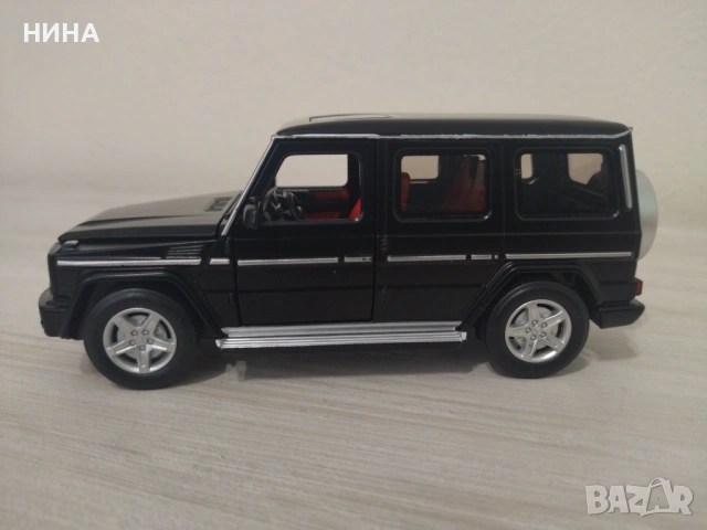 Метална количка Mercedes- Benz G 350 d !!!, снимка 8 - Колекции - 53909366