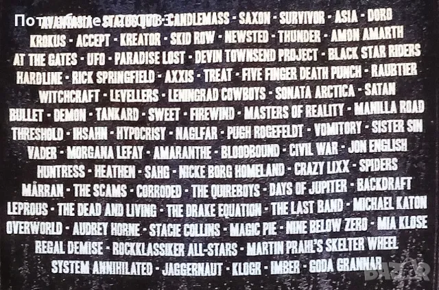 Тениска Sweden Rock Fest 2013. Kiss, Europe, Rush etc. Официален продукт, снимка 5 - Тениски - 47135374