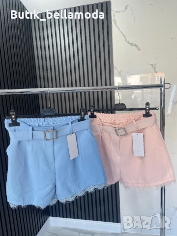 Къси панталони с колан , снимка 7 - Къси панталони и бермуди - 53672783