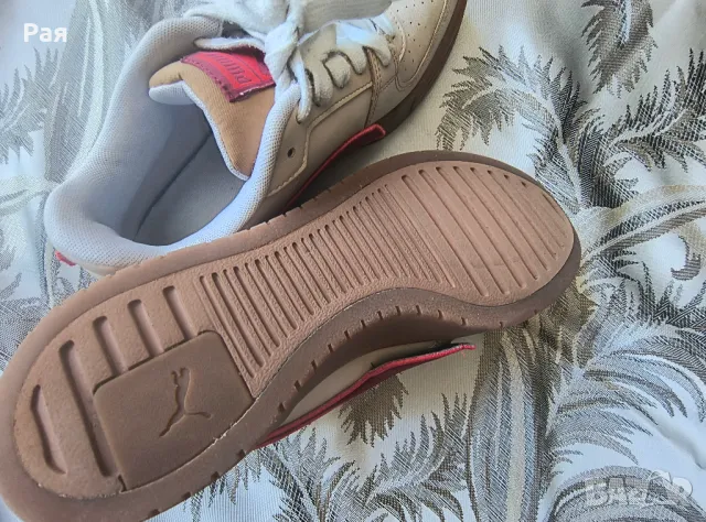 Puma, Спортни обувки CA Pro с контрасти, Бордо, Бял номер 42 , снимка 10 - Маратонки - 50095940