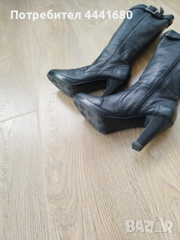 Дамски ботуши от естествена кожа, снимка 5 - Дамски ботуши - 53583149