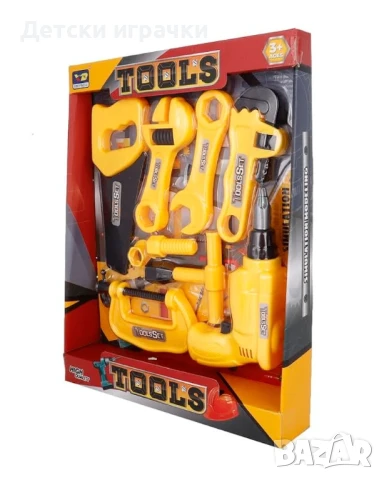 Комплект инструменти за игра, с винтоверт , снимка 3 - Образователни игри - 50843675