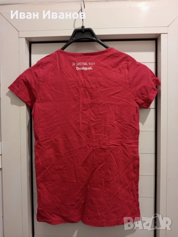 Чисто нова дамска тениска Desigual, снимка 2 - Тениски - 51750243