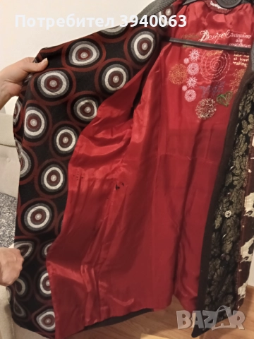 Дамско палто Desigual , снимка 11 - Палта, манта - 52889242