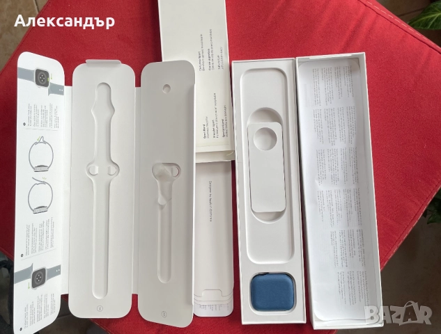 Празна кутия Apple Watch Series 7 – 45мм, син