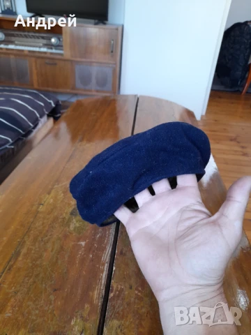Стара ученическа барета,шапка МГ Кюстендил, снимка 4 - Други ценни предмети - 50658260