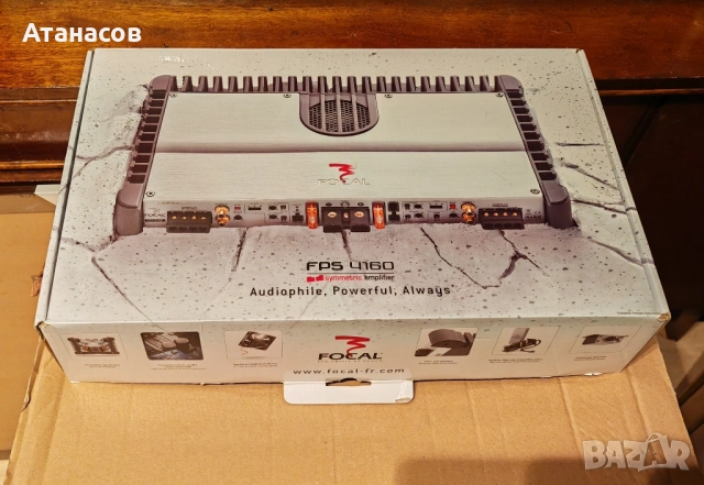 Focal FPS 4160 High-end Class AB 4 Канален усилвател , снимка 6 - Части - 47549091