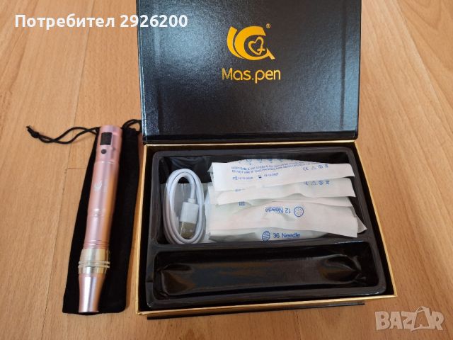 DERMA PEN 30  БРОЯ ИГЛИ ПОДАРЪК ПРОФЕСИОНАЛЕН УРЕД ЗА МИКРОНИДЛИНГ, снимка 6 - Медицинска апаратура - 45083653