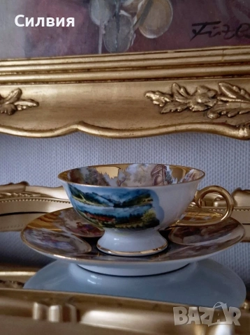 Колекционерски комплект (чаша с чинийка), снимка 7 - Чаши - 53475245