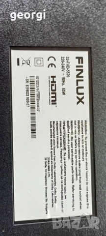 Finlux 32-fhd-5520 32", снимка 5 - Телевизори - 53616413