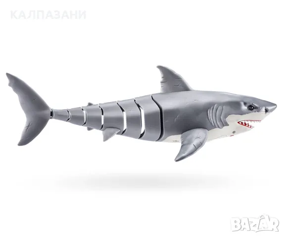 Zuru Robo Alive - Shark Attack Series 1: Робо бяла акула 71126, снимка 4 - Фигурки - 47965666