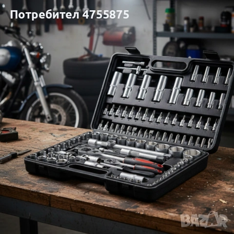 Куфар с инструменти 108 части - Гедоре.