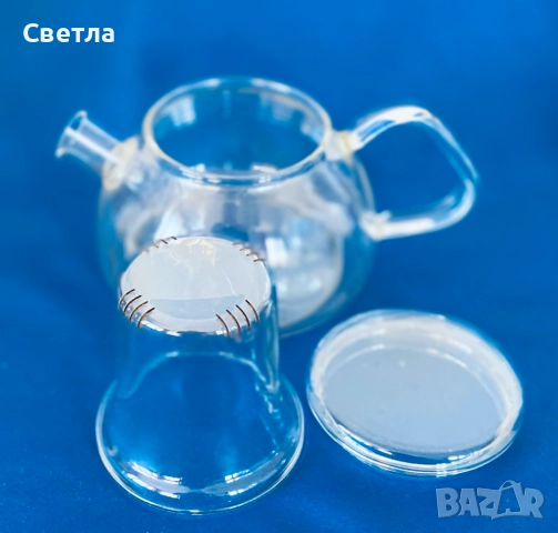 BRIO Мелница за сол/пипер;Стъклена кана-чай JENA GLAS,със стъклена цедка;Френска преса за чай/кафе, снимка 4 - Съдове за готвене - 52867630